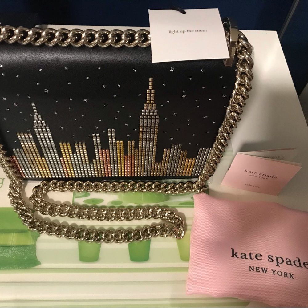 RARE BNWT Kate Spade Glitzy Ritzy Skyline Marci - Picture 3 of 16